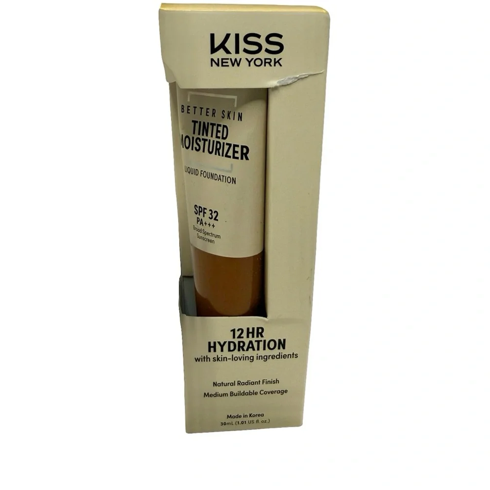 Kiss New York Tinted Moisturizer - Caramel Tone SPF 32
